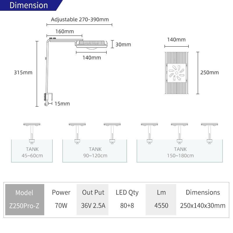 Z250 Pro-z week aqua-Đèn Thế Hệ Mới Của Week Aqua 2024