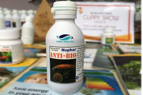 NUPHAR - Anti Bio Thuốc điều trị nấm và các bệnh ngoài da cho cá