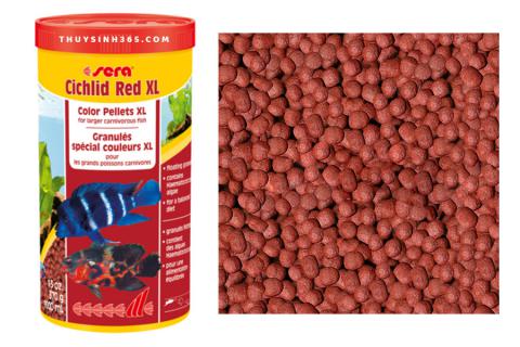Thức ăn cho cá Ali sera Cichlid Red XL Color Pellets