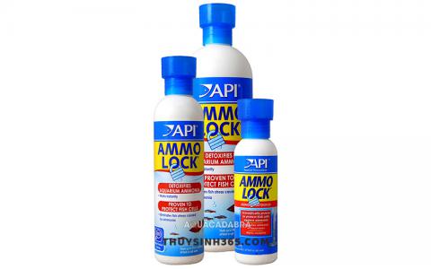 Xử lý cấp tốc chất độc hại trong nước API AMMO LOCK